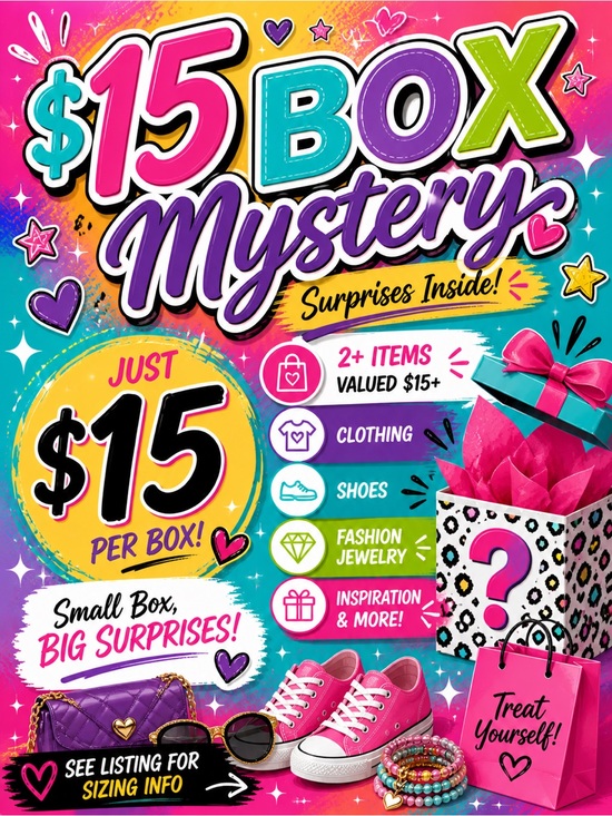 Dresses & Skirts - Mystery Box Magic Surprise Bundle. 
✨Clothing: 1X - 3X
✨Shoes: 8, 8 1/2, 9